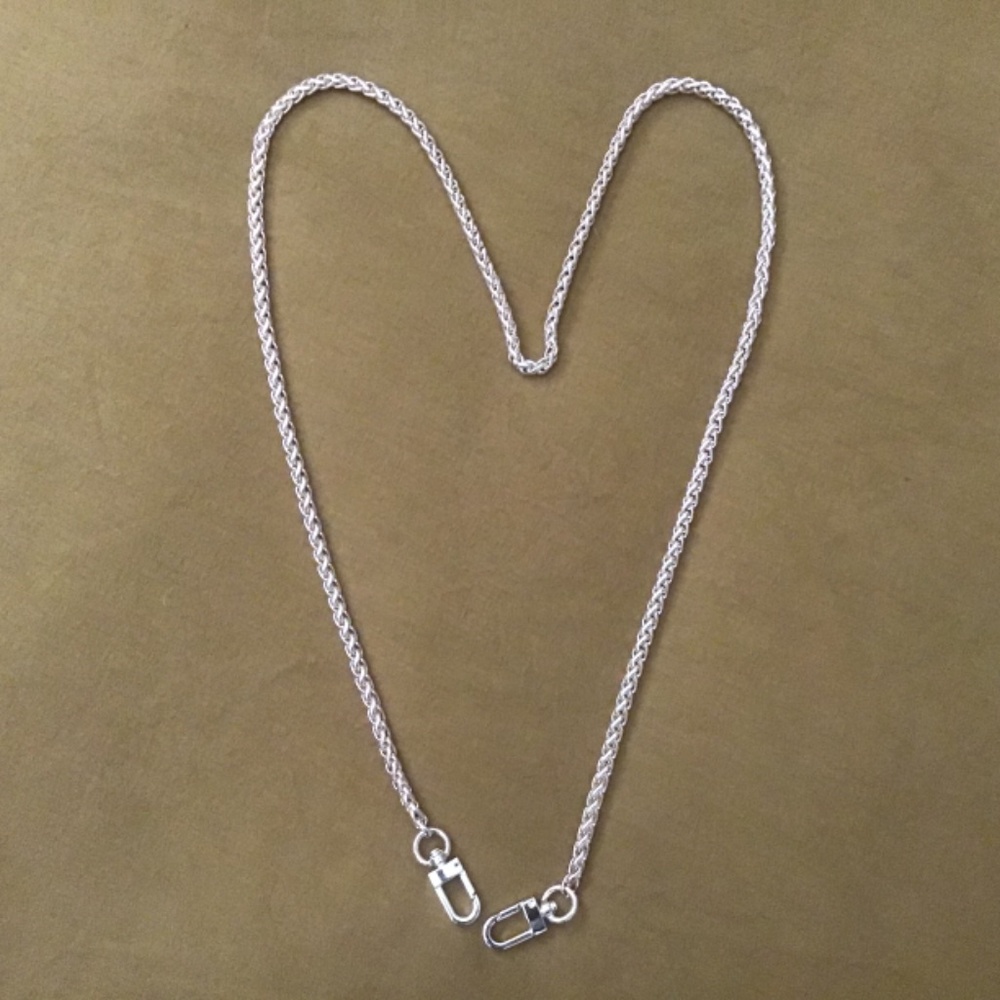 44inch braided purse chain